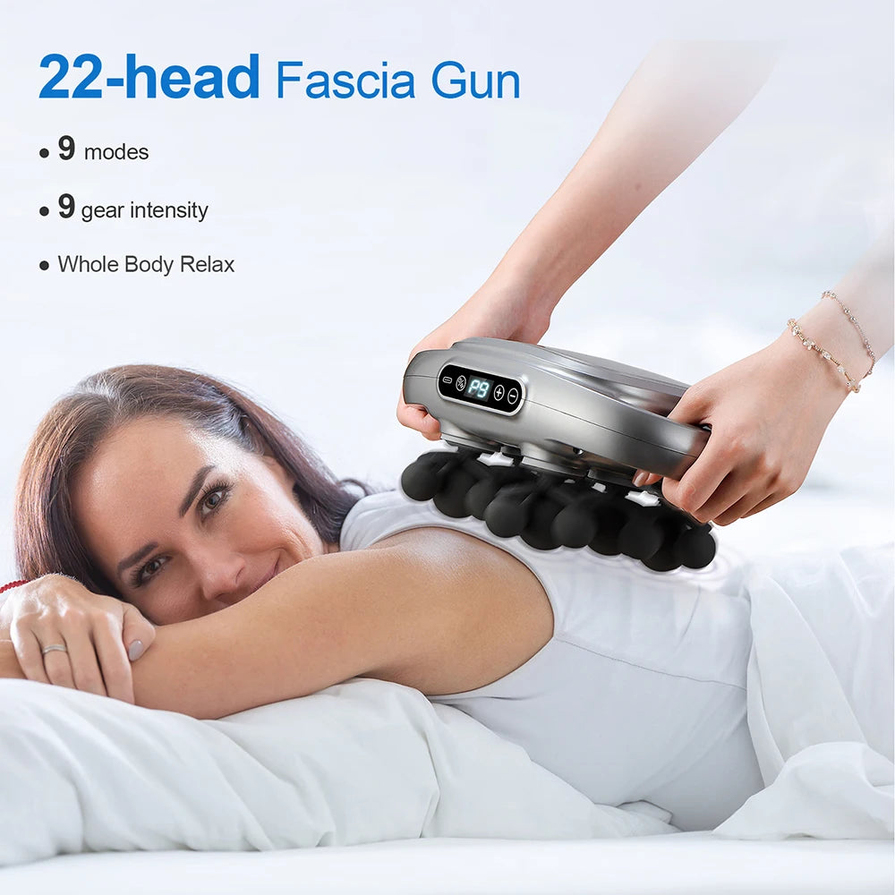 22-Head Fascia Gun High-Frequency Vibration