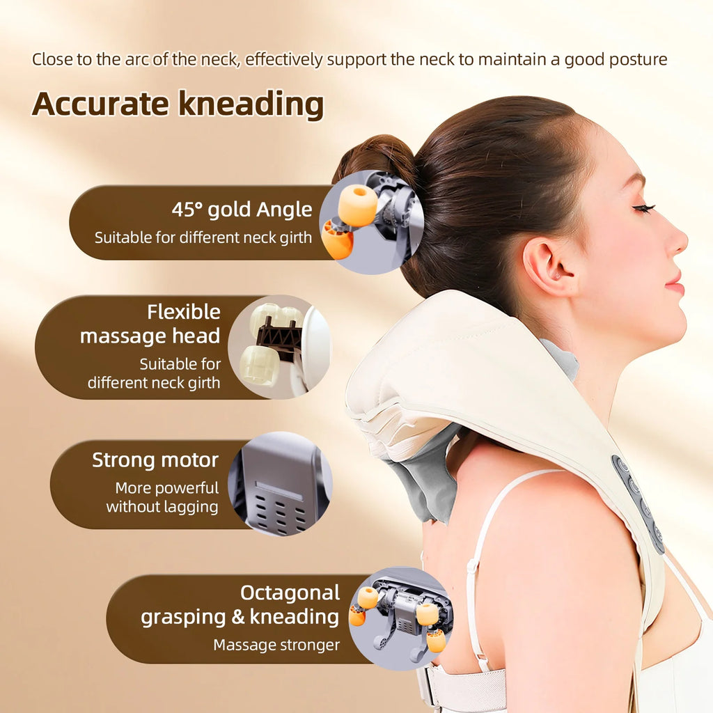 Neck And Shoulder Massager Wireless