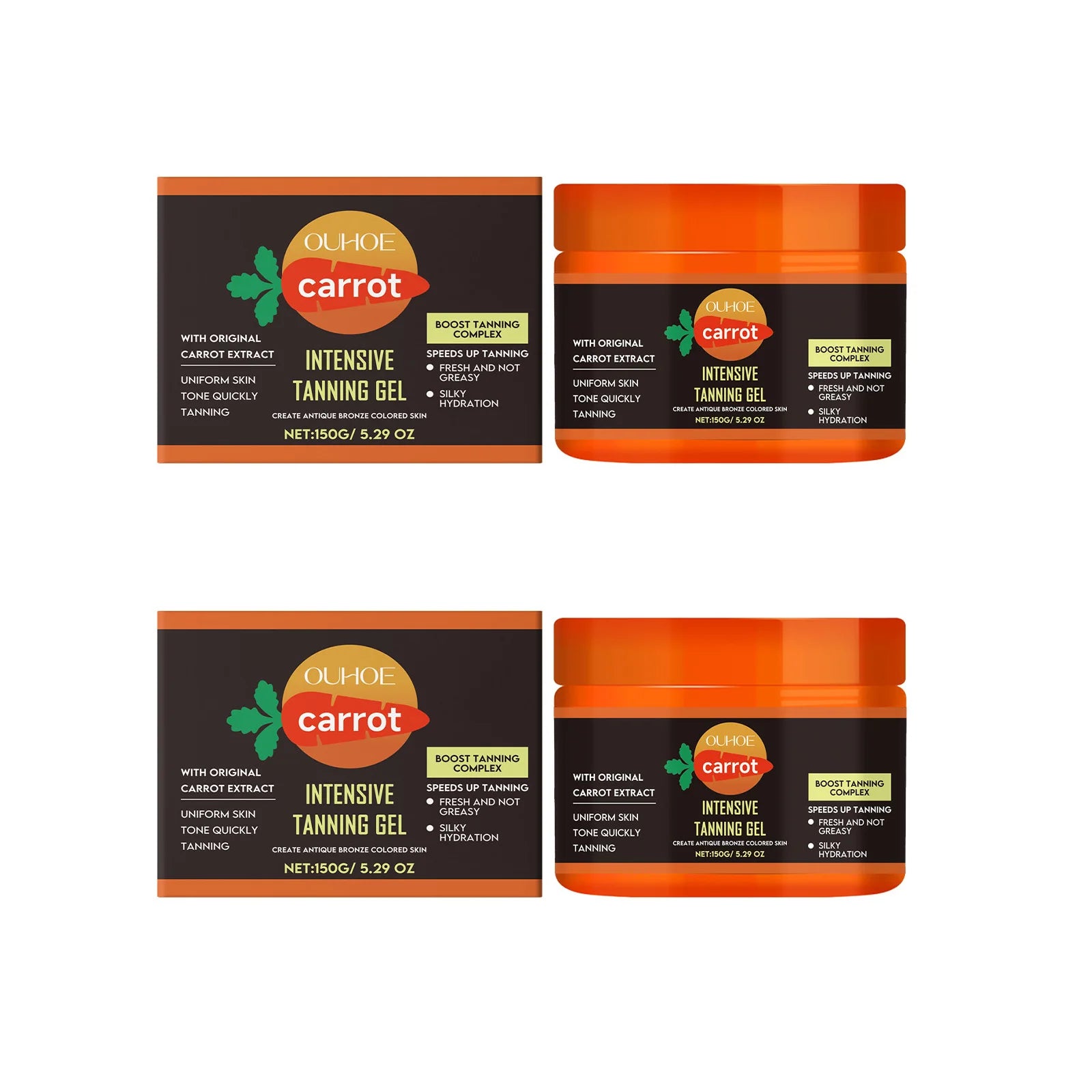 Carrot Tanning Gel