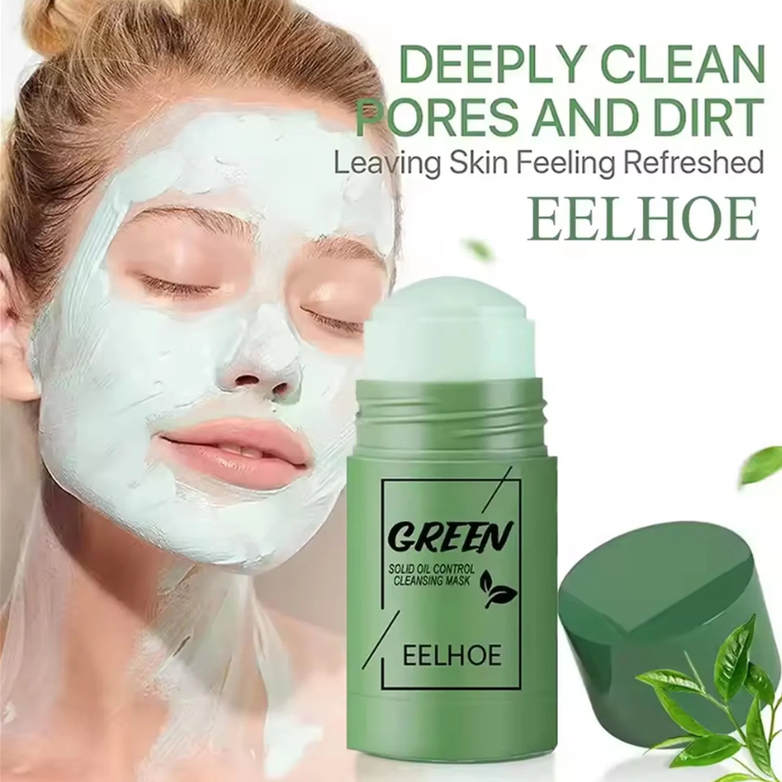 Green Tea Cleansing Solid Face Mask