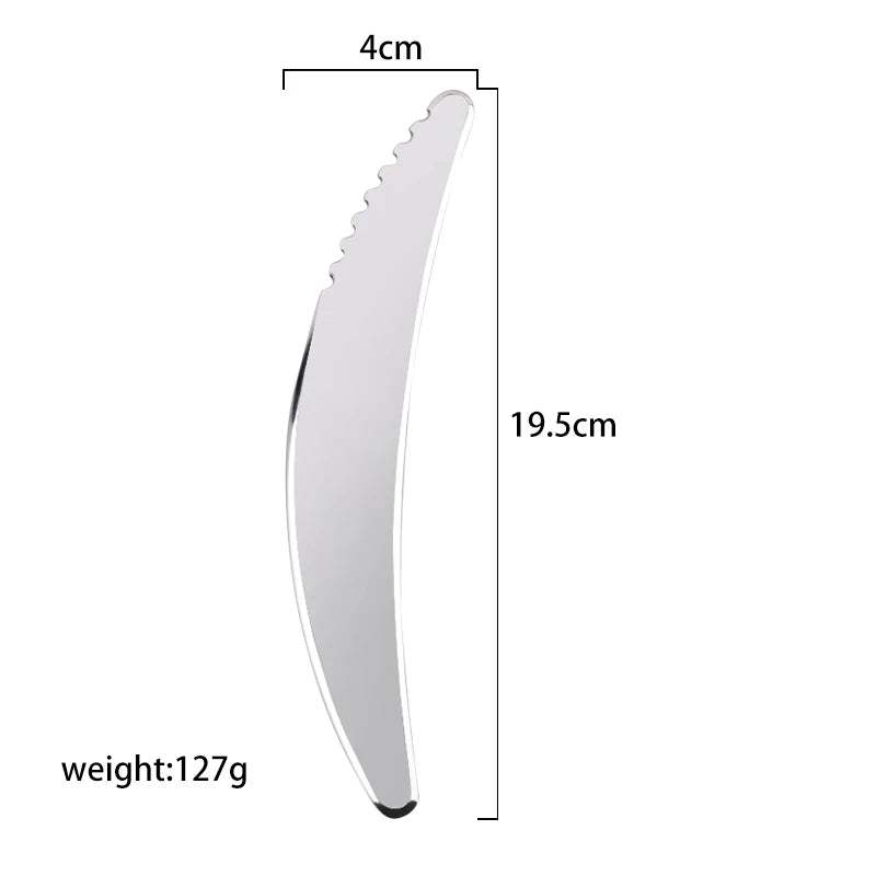 Stainless Steel Gua Sha Guasha Plate Massager Tool