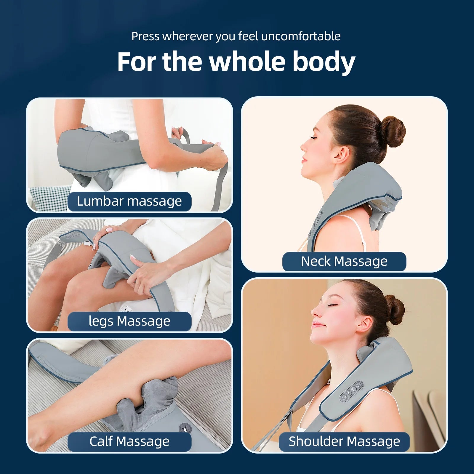 Neck And Shoulder Massager Wireless