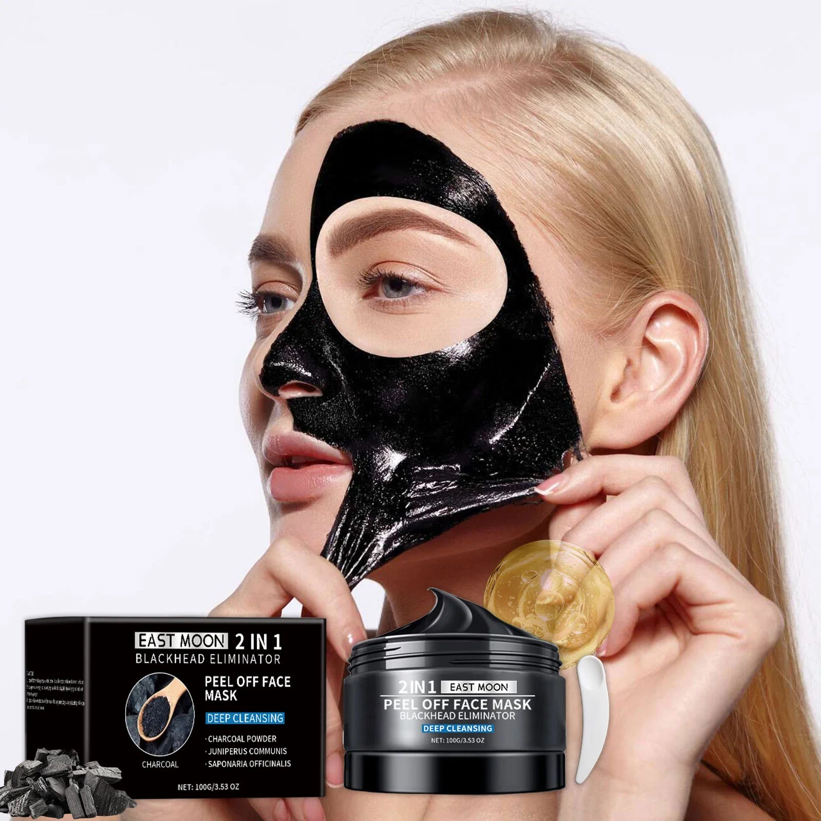 Bamboo Charcoal Blackhead Remover Mask