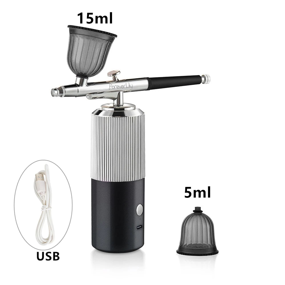 Mini Airbrush Kit For Facial Skin Care Nails