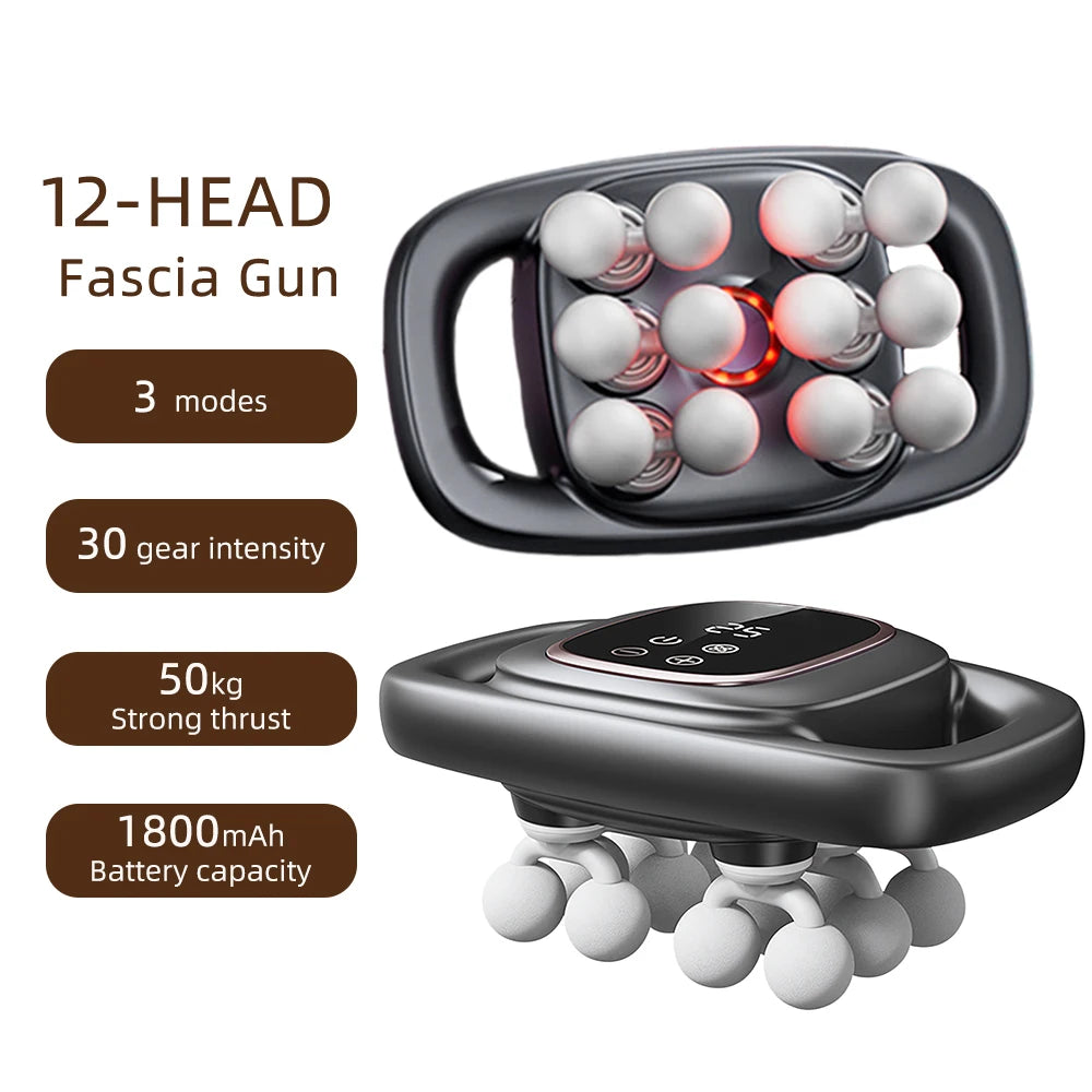 42-Heads Fascia Gun High-Frequency Vibration