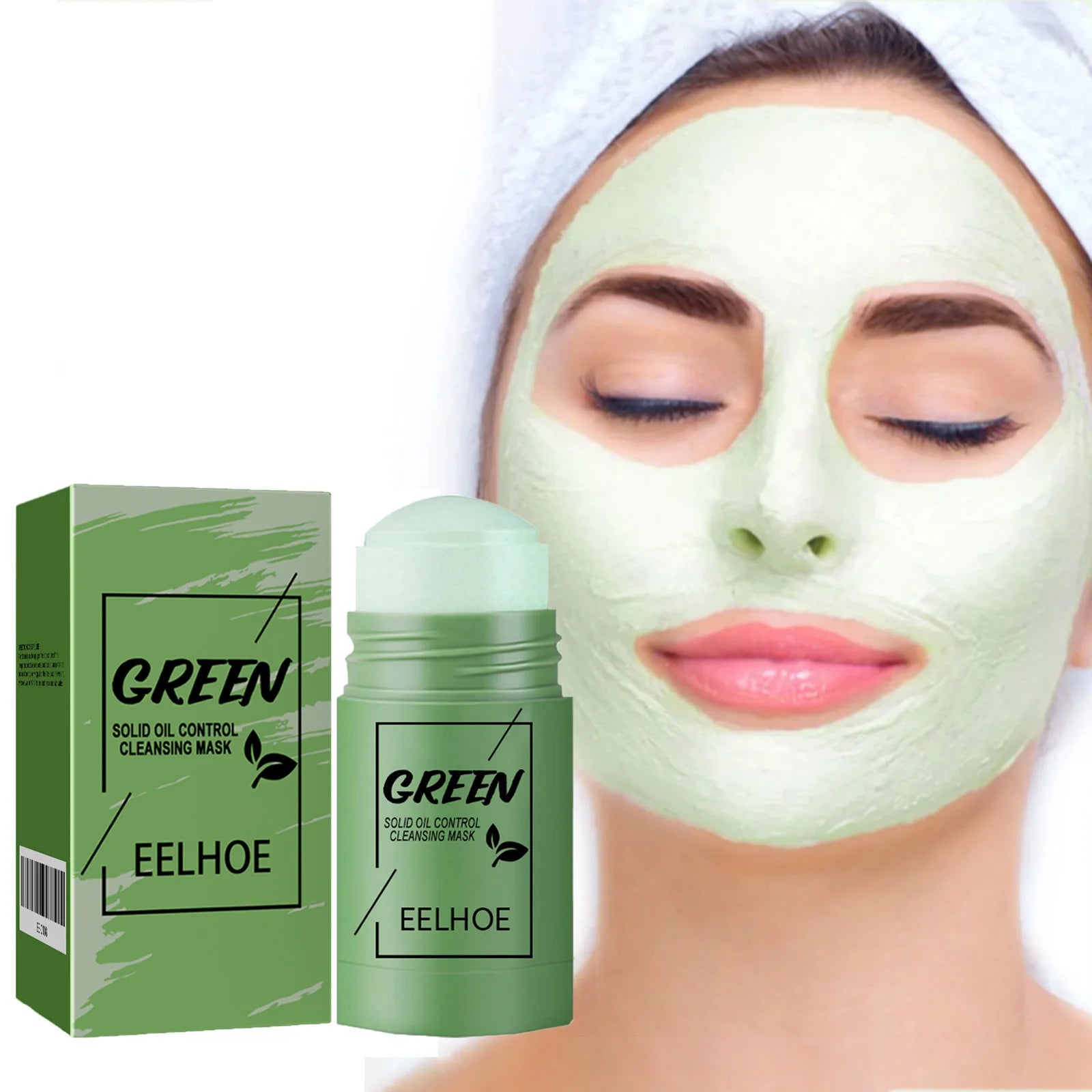 Green Tea Cleansing Solid Face Mask