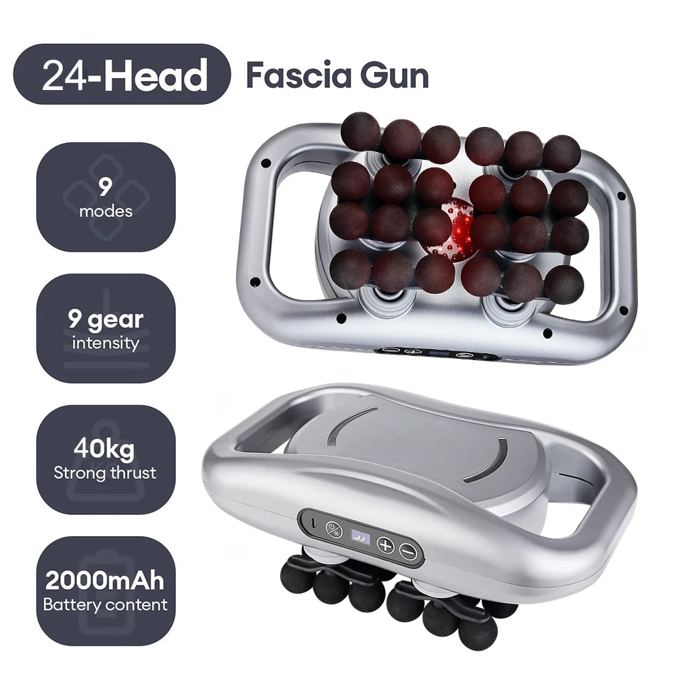 22-Head Fascia Gun High-Frequency Vibration