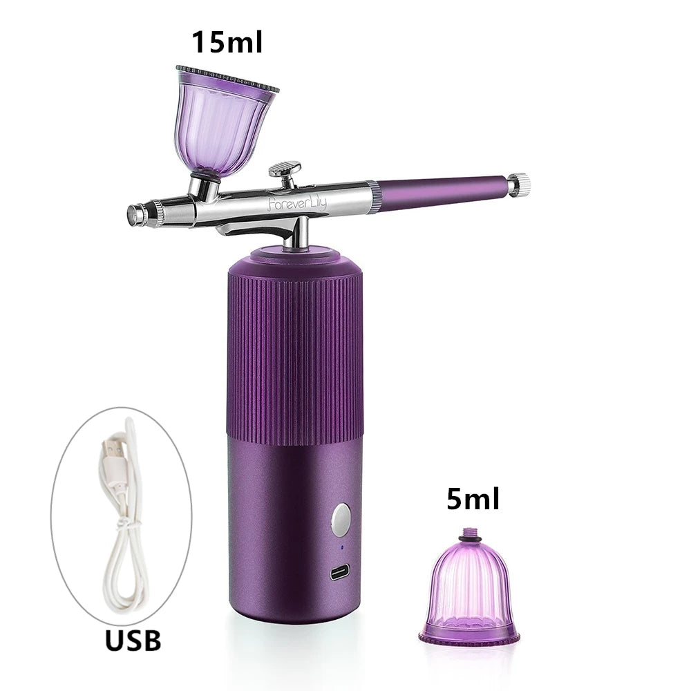 Mini Airbrush Kit For Facial Skin Care Nails