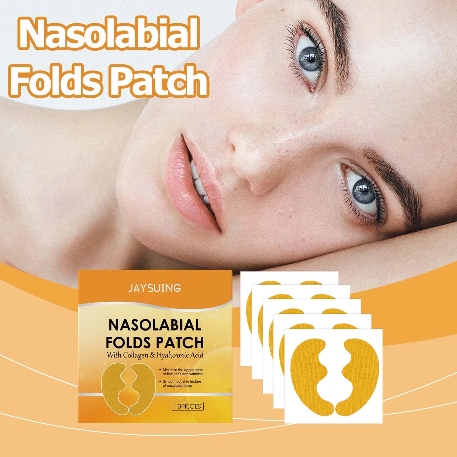 Nasolabial Folds Patch Contain Collagen
